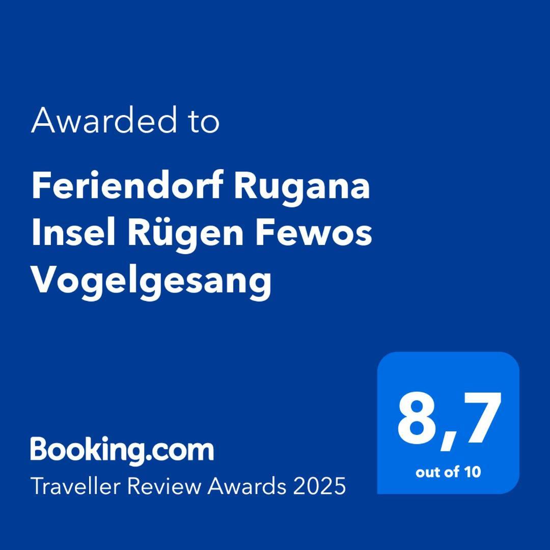 Feriendorf Rugana Insel Ruegen Fewos Vogelgesang Dranske Ngoại thất bức ảnh